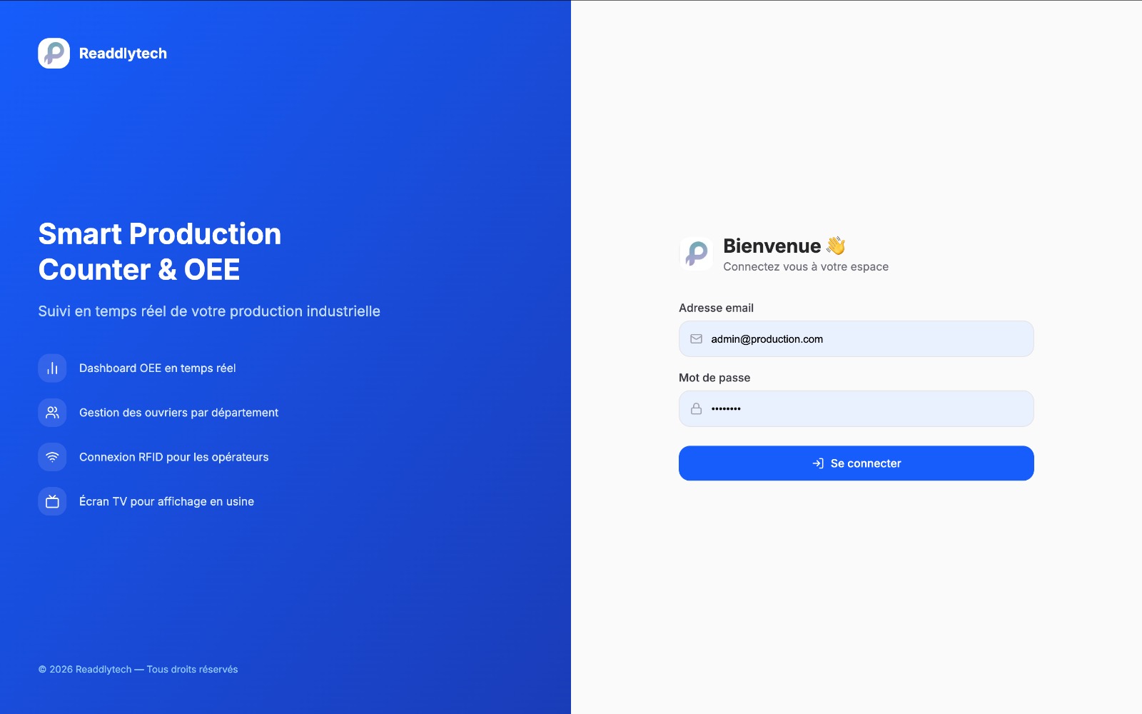 Smart Production Platform