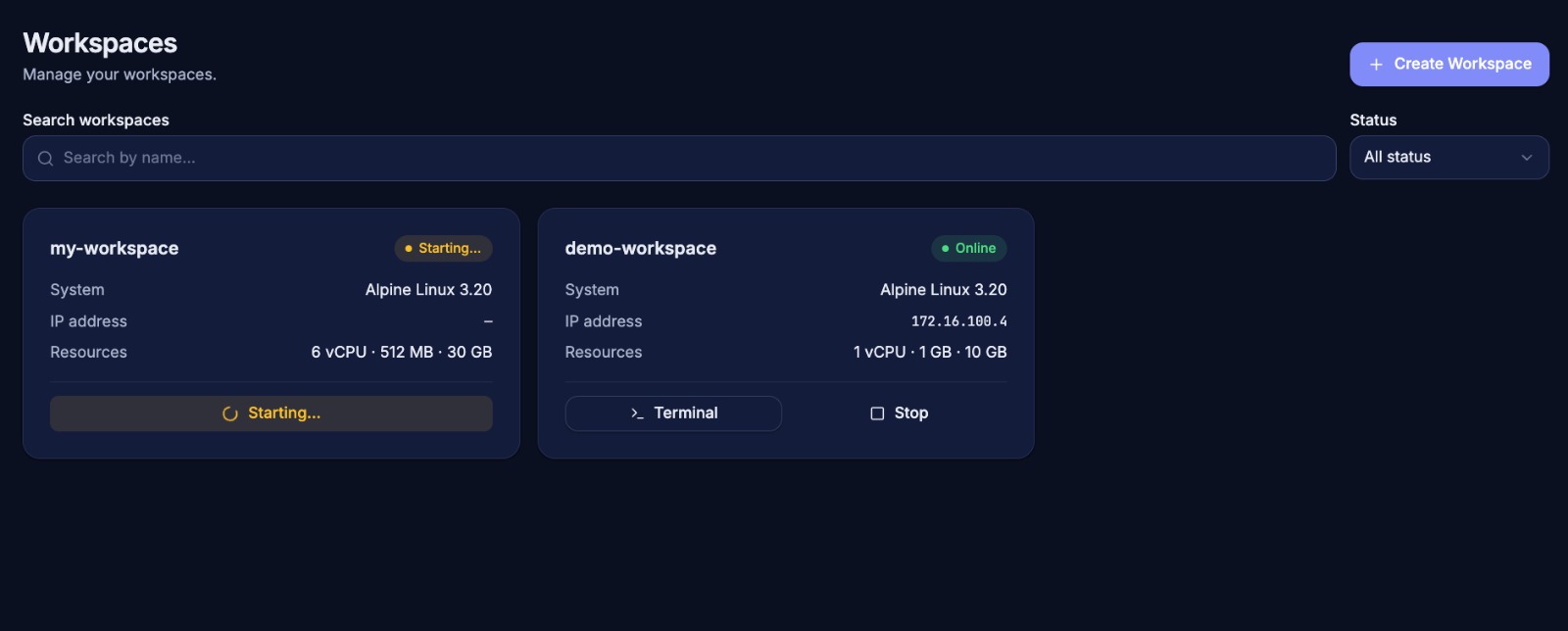 Virtual Lab Cloud